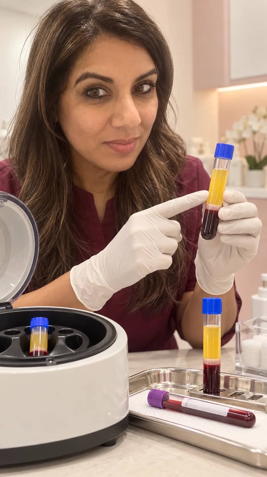 Autologous PRP preparation for an O-Shot treatment